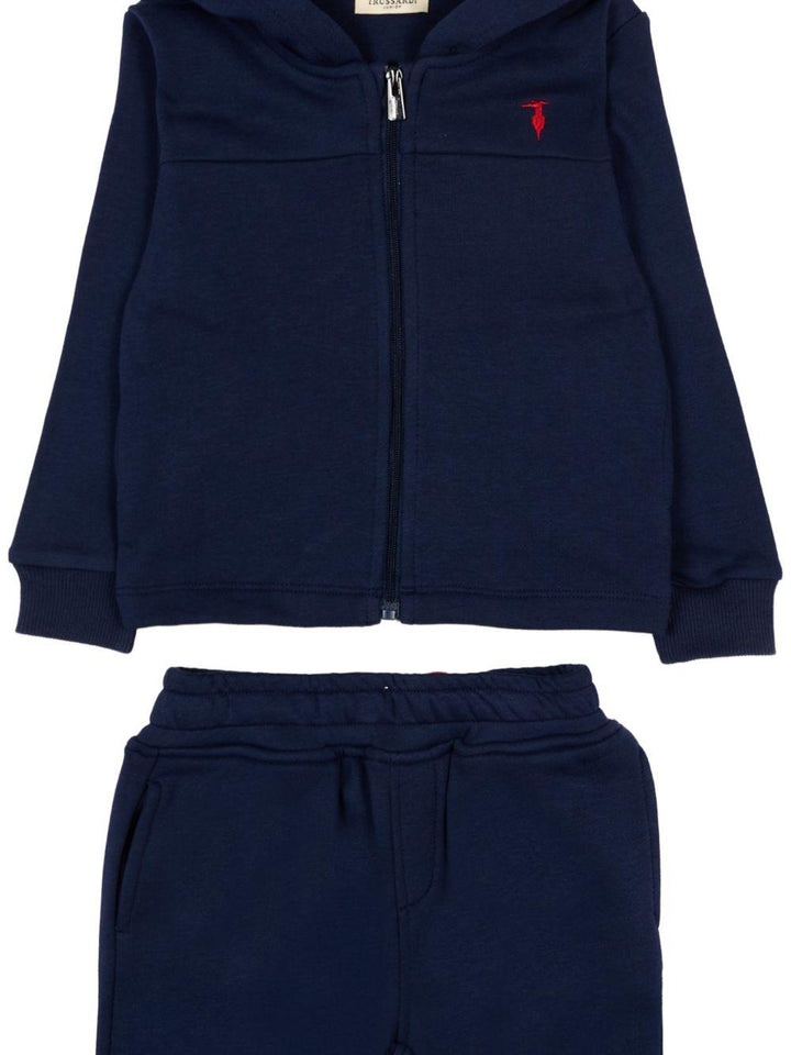 Completo blu per neonato TIP26100CF BLU Trussardi Kids 