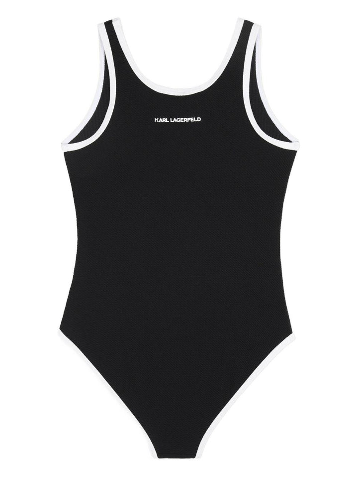 Costume entero per bambina Z31113 09B Karl Lagerfeld Kids 