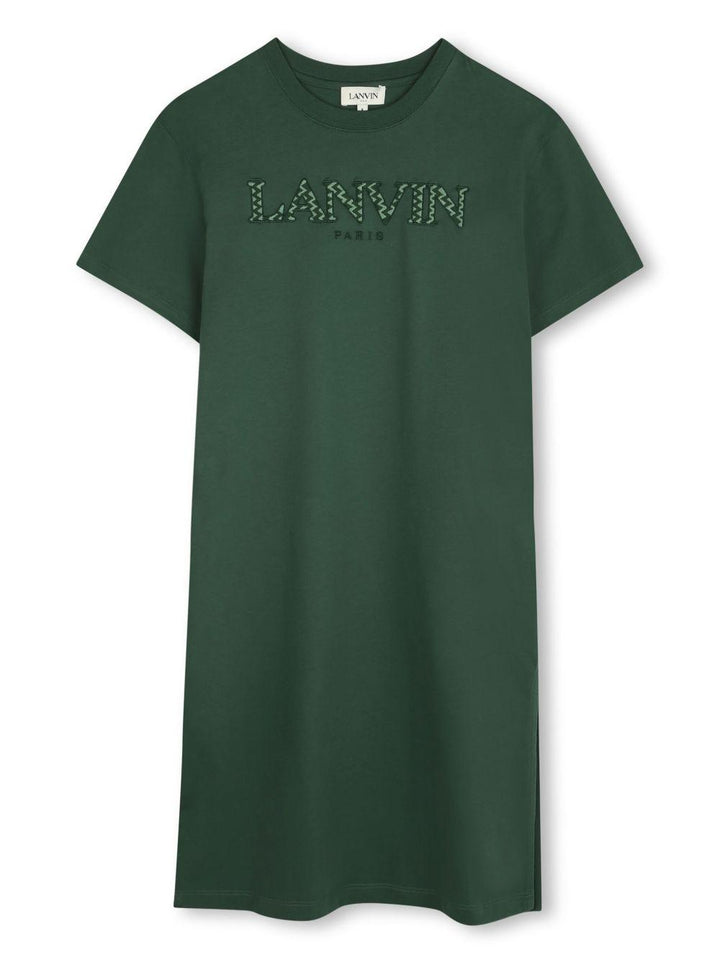 Abito verde per bambina