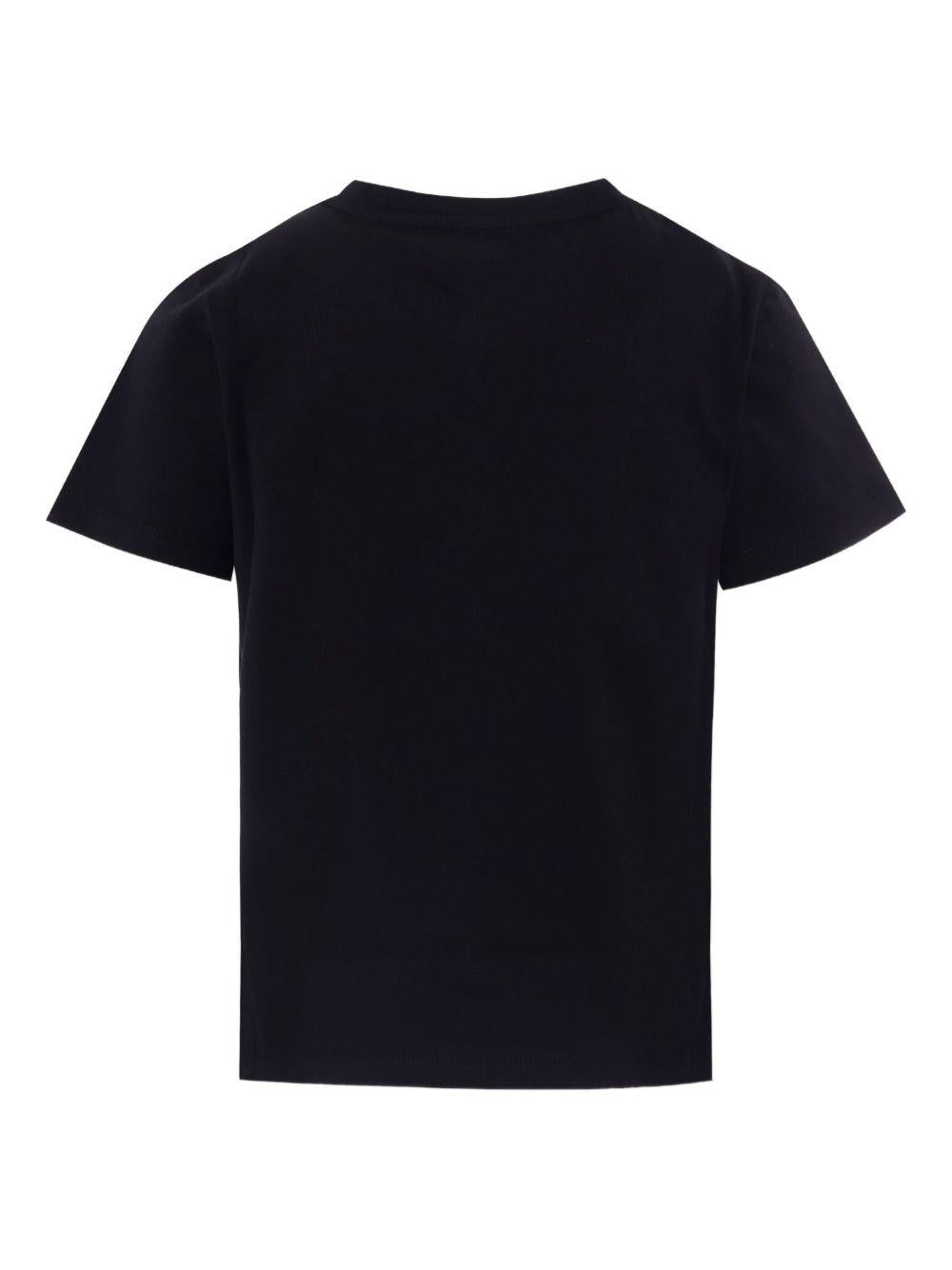 T-shirt nera per bambino
