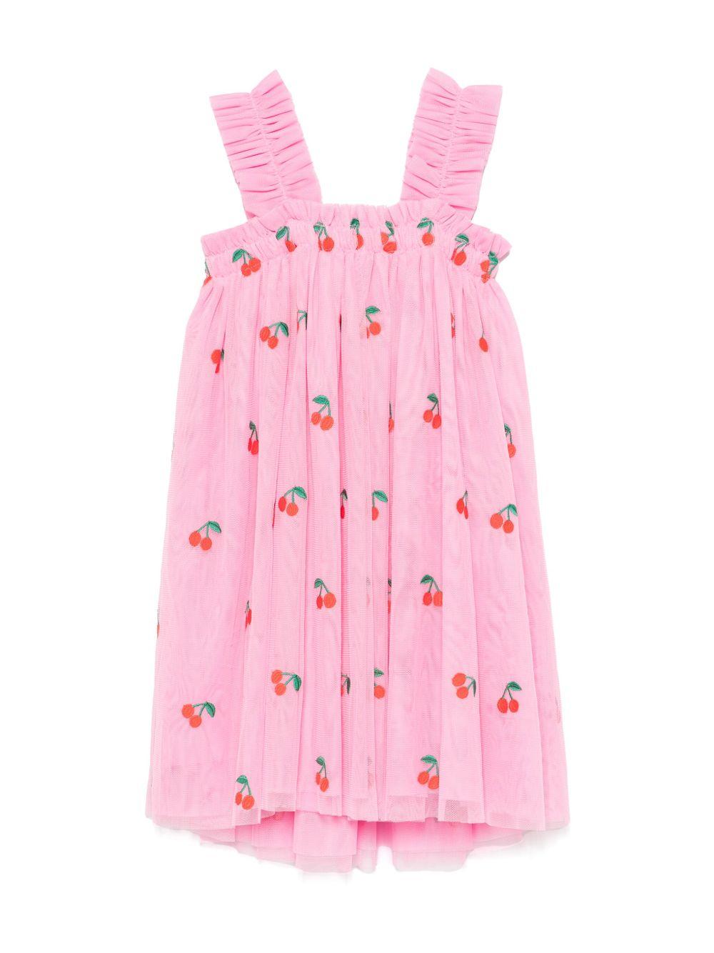 Abito rosa shocking per bambina
