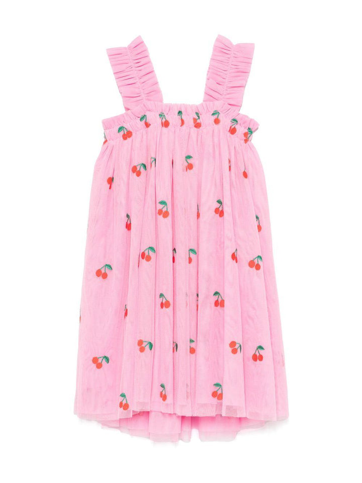 Abito rosa shocking per bambina