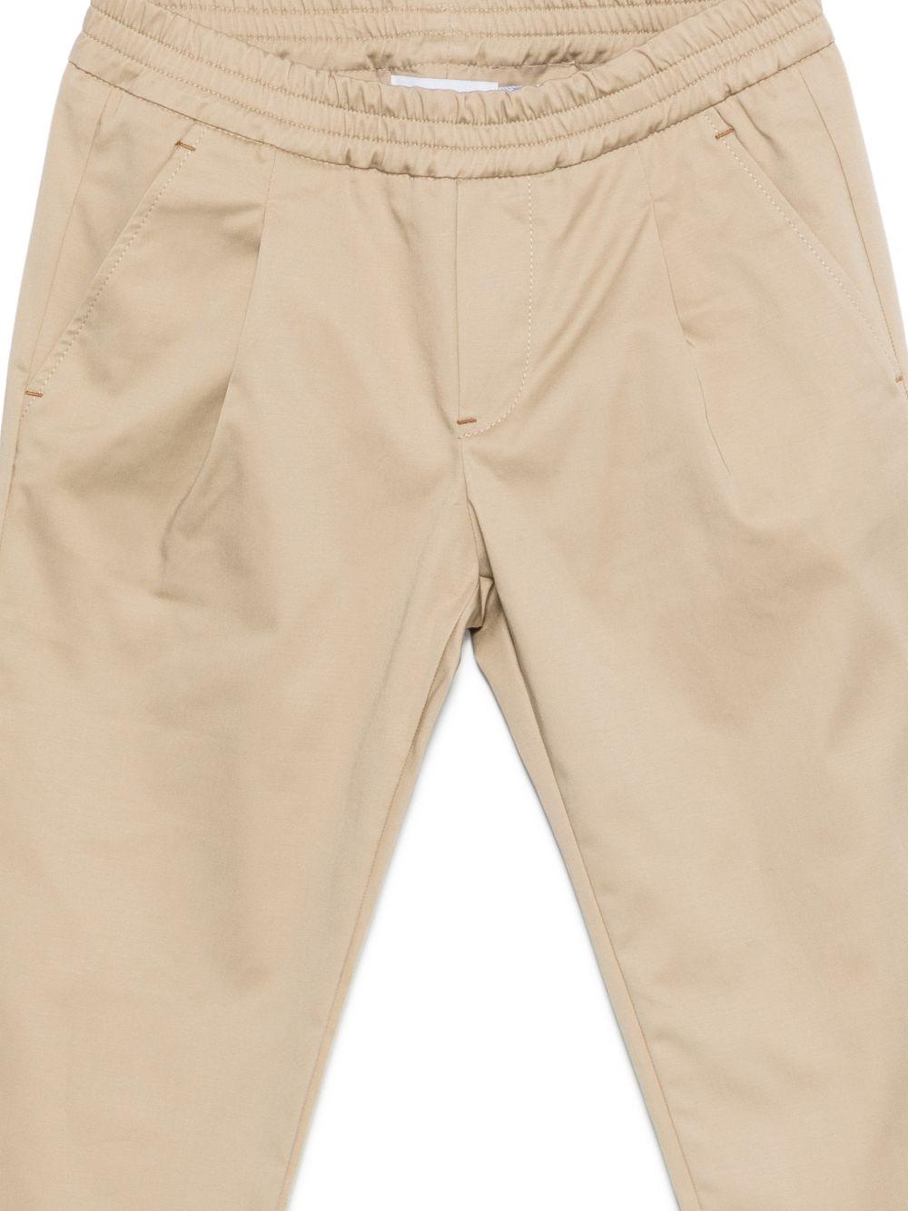 Pantalone beige per bambino DMPA1830RA029 0037 Dondup Kids 
