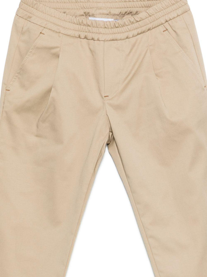 Pantalone beige per bambino DMPA1830RA029 0037 Dondup Kids 