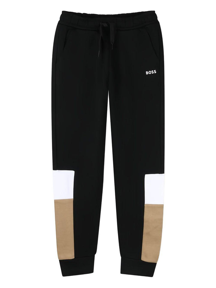 Pantalone tricolore per bambino J52290 09B Boss Kids 