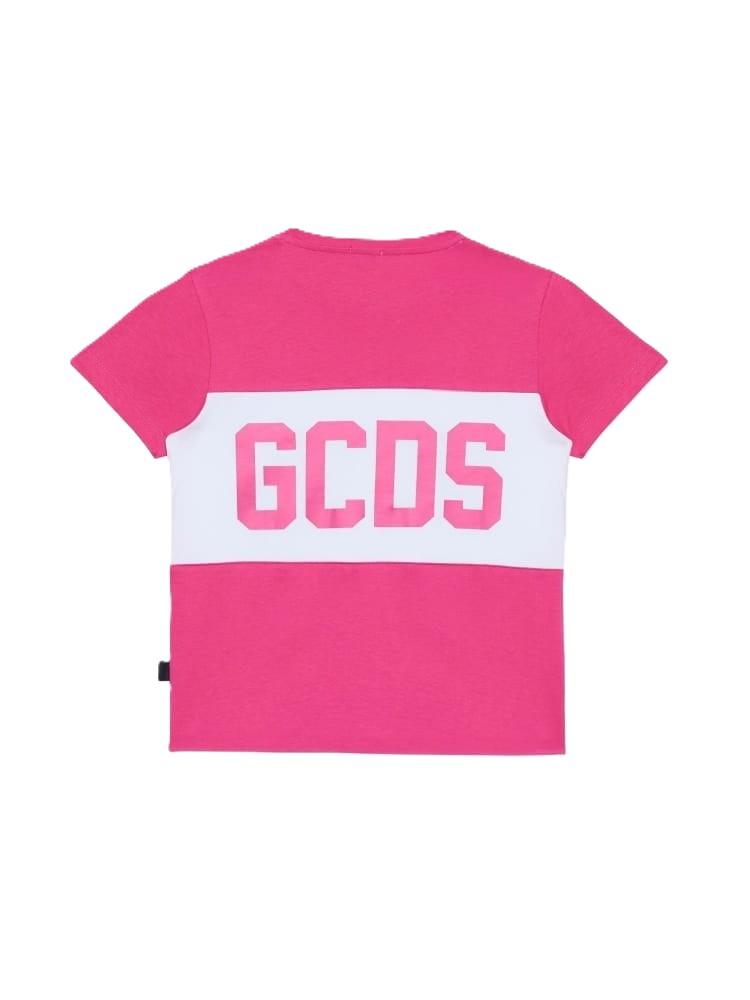 T-shirt fuscia per bambina Z0UJQC585J105 566A Gcds Kids 