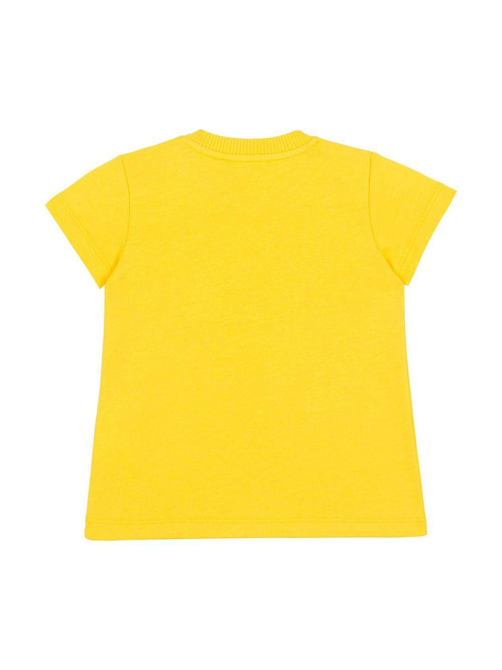 Abito giallo canarino per neonata