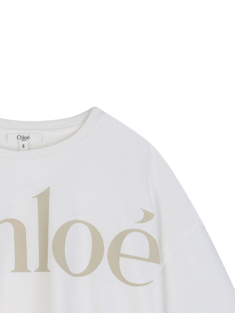 T-shirt bianca per bambina C20859 117 Chloe 