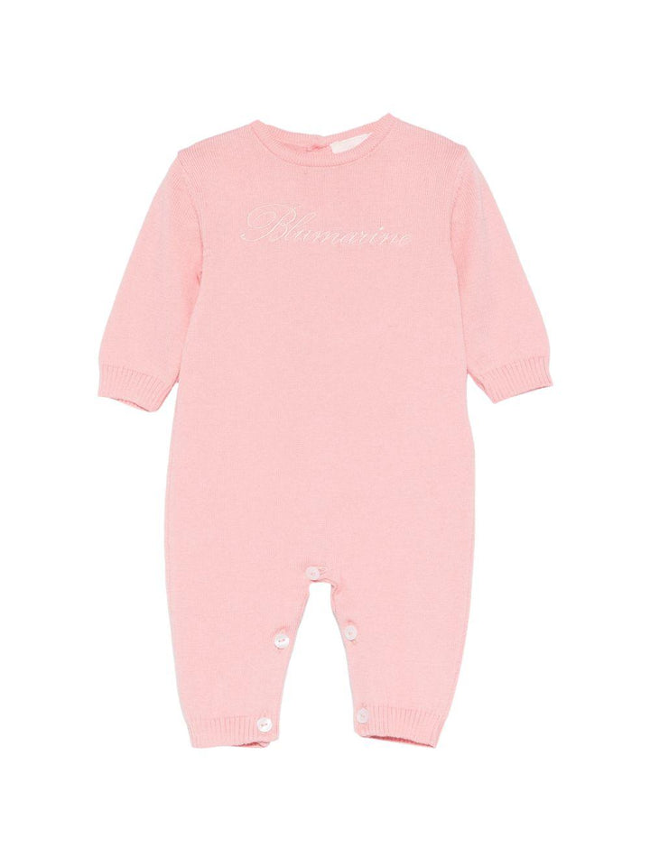 Tutina rosa intenso per neonata BNTU026CFL105 C091 Miss Blumarine 