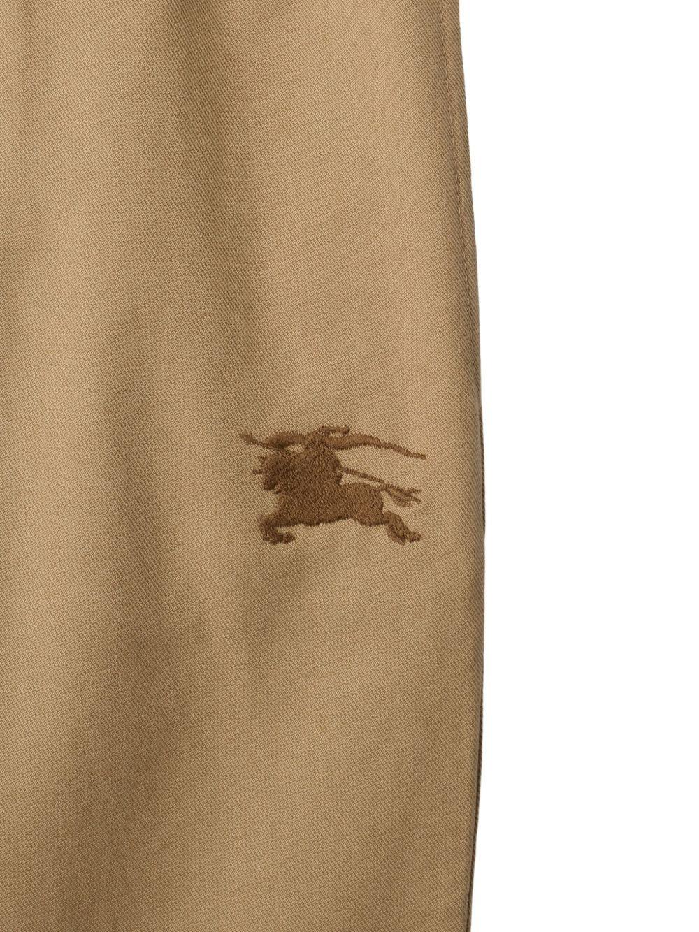 Pantalone beige sabbia per neonato 8108878 B9719 Burberry Kids 