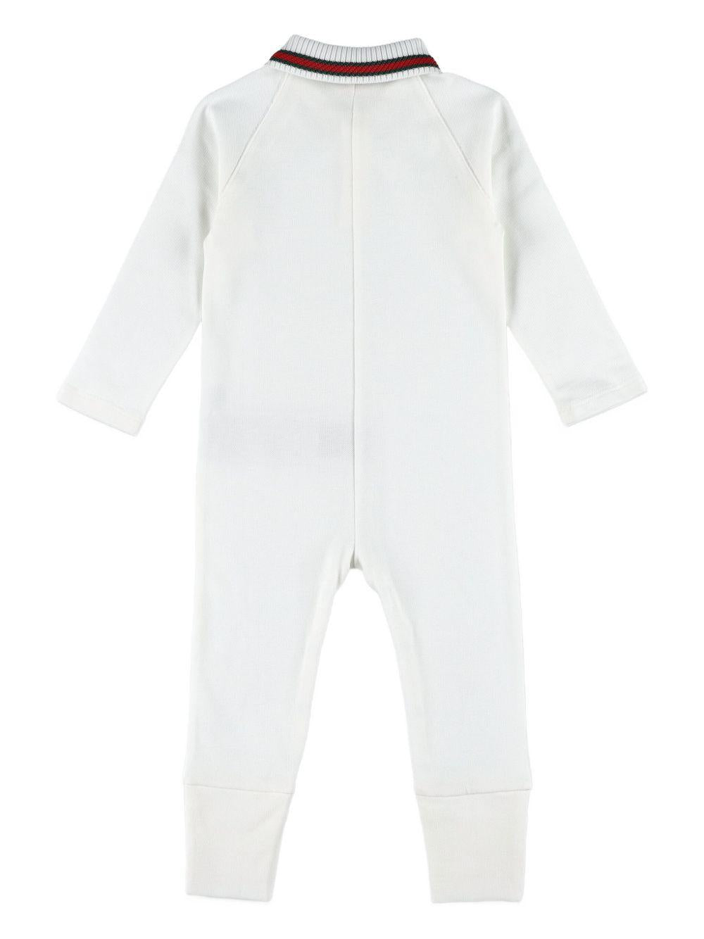 Tutina bianca per neonato 825183XJHAM 9024 Gucci Kids 