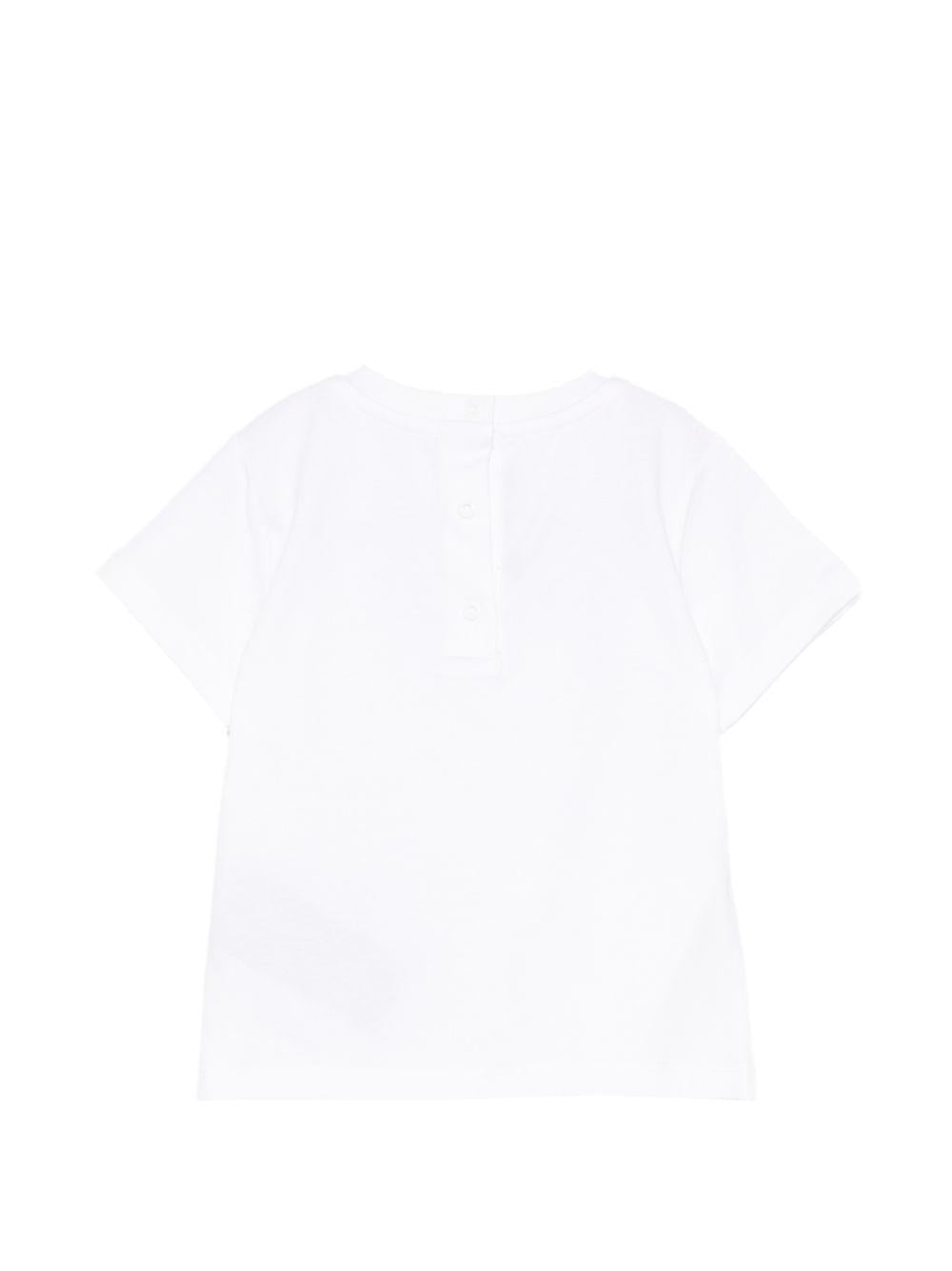 T-shirt bianca per bambino BY8631Z3672 100NE Balmain Kids 