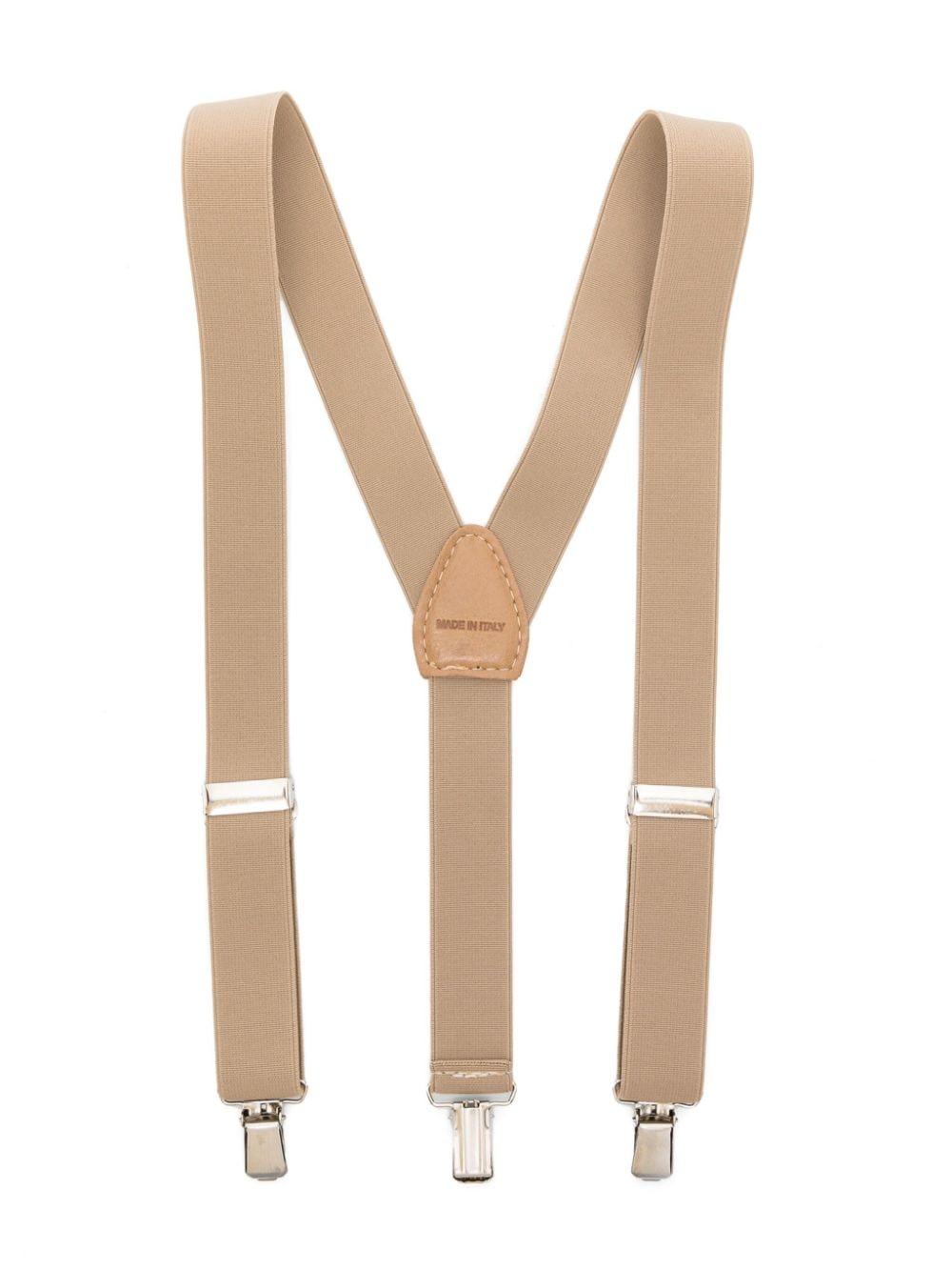 Bretelle beige per bambino