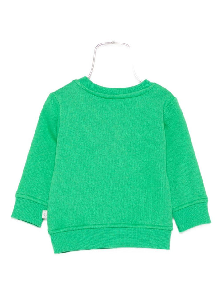 Felpa verde per neonato