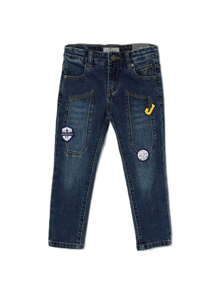 Jeans blu per bambino JB5668PS26 RE068 Jeckerson Kids 