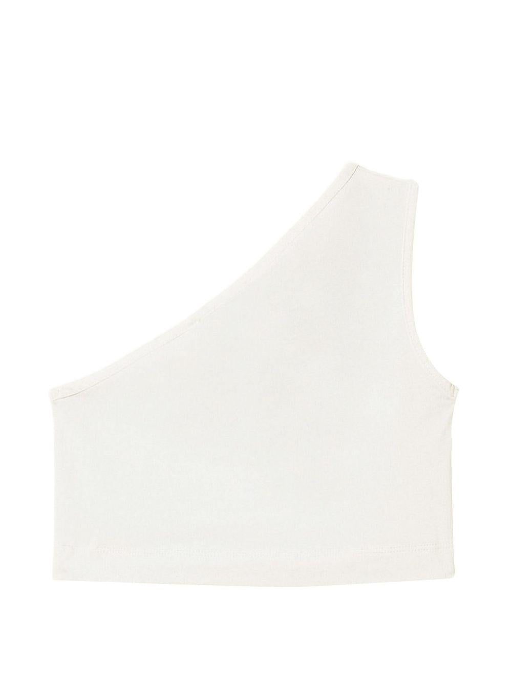 Top bianco per bambina 261GJ2255 00526 Twin Set 