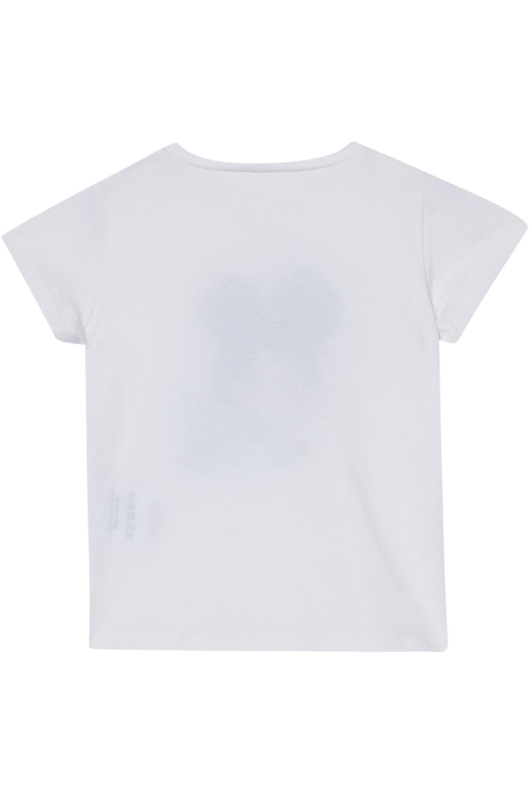 T-shirt bianco per bambina