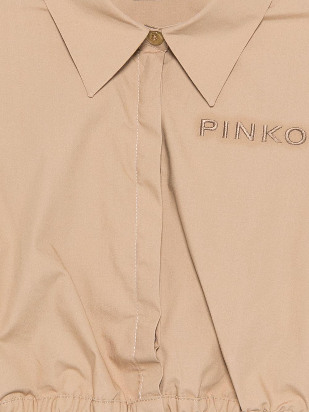 Camicia beige per bambina KFCA0330CA029 6023 Pinko Kids 