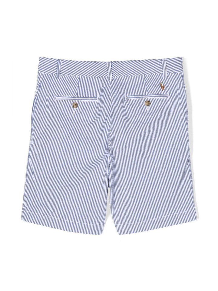 Bermuda blu/bianco per bambino 322901548 001 Ralph Lauren Kids 