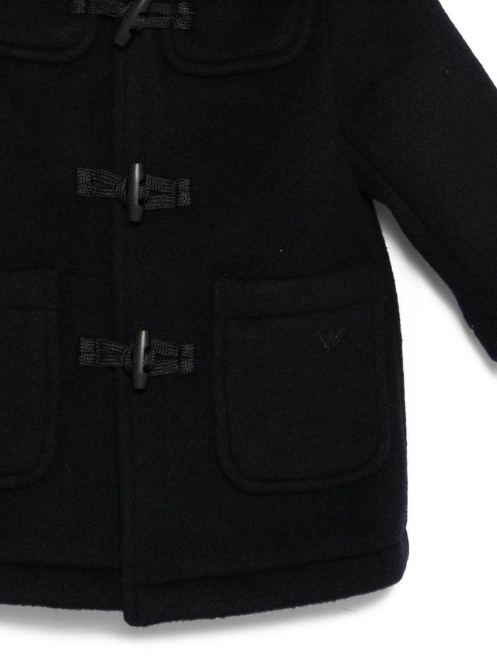 Cappotto nero per neonato EB000494AF16038 UB118 Emporio Armani Kids 