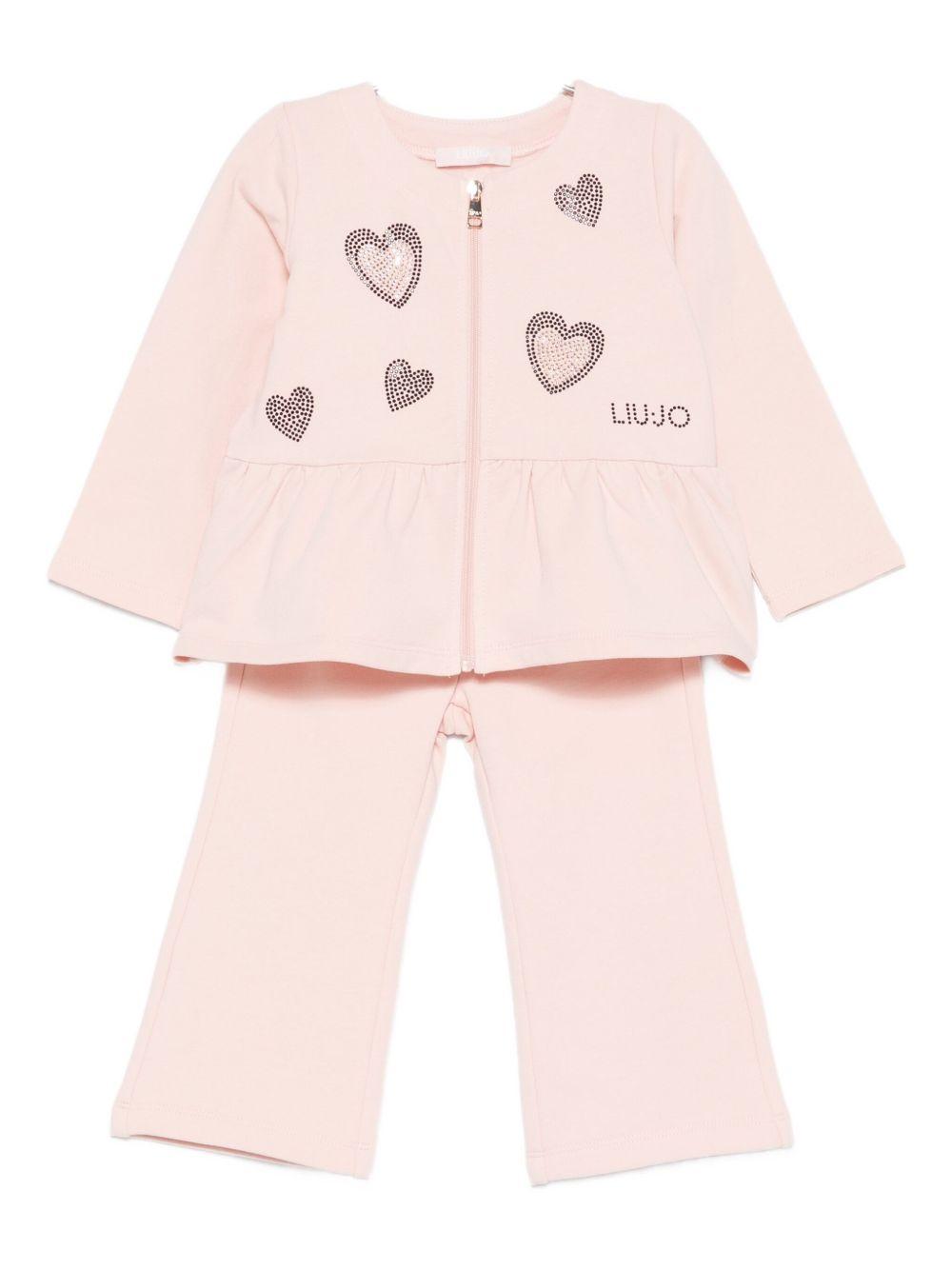 Completo rosa per neonata HF5037F0724 X0196 Liu Jo 