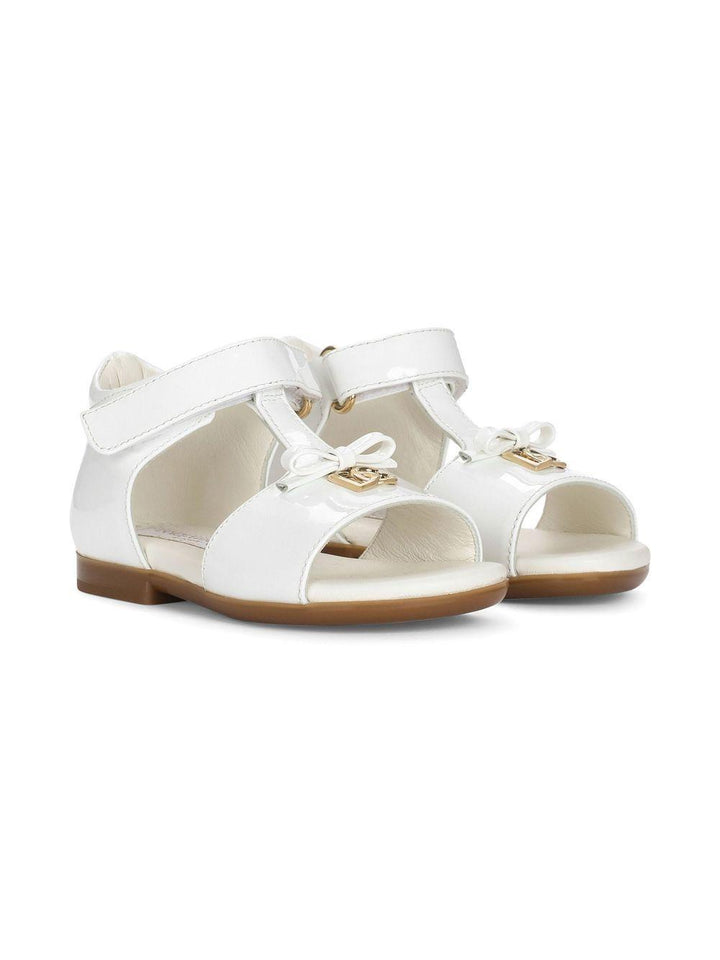 Sandali bianche per bambina D20082A1328 87682 Dolce & Gabbana Kids 