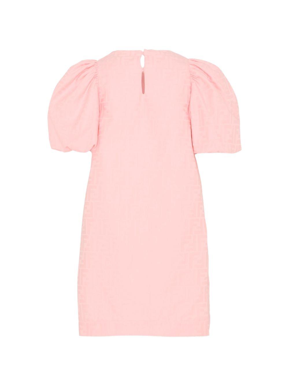 Abito rosa per bambina JFB851AS64 F1UL9 Fendi Kids 