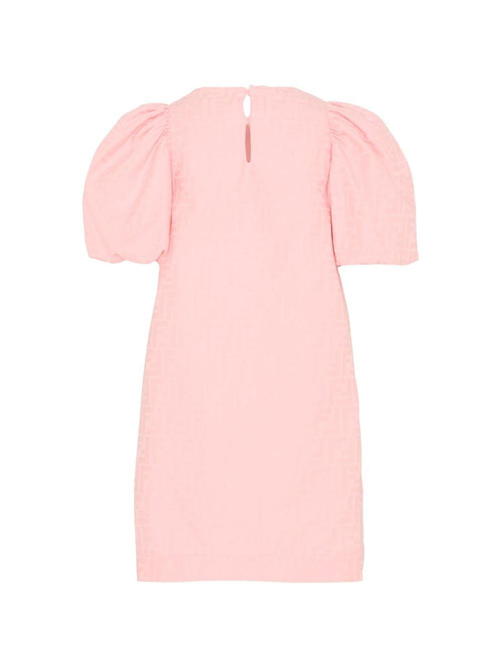 Abito rosa per bambina JFB851AS64 F1UL9 Fendi Kids 