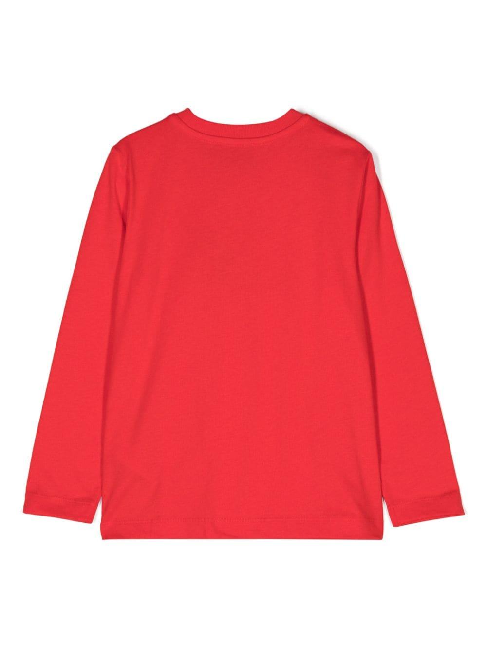 Red Cotton Kids T-Shirt