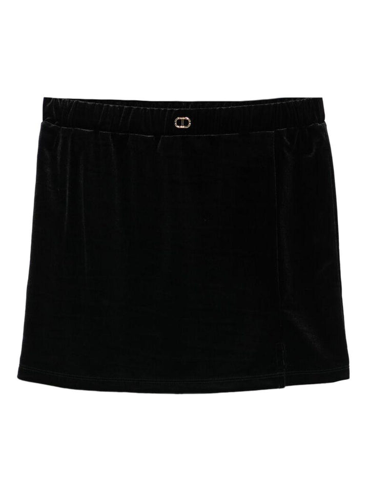 Gonna nera per bambina 252GJ2032 00006 Twin Set 