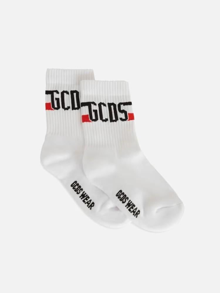 Calze bianche per bambino Z0UJQQ611T801 100B Gcds Kids 