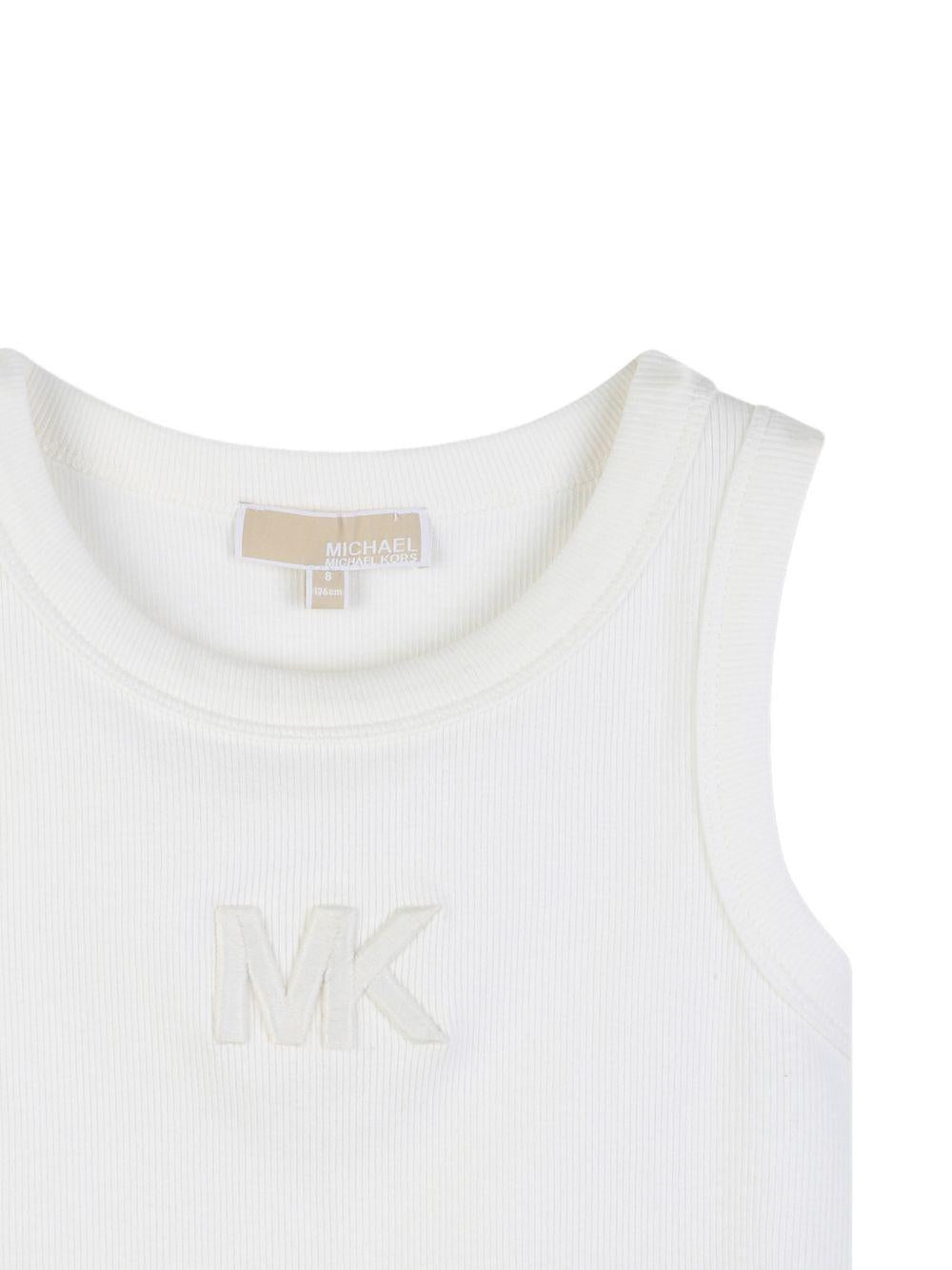 Canotta bianco sporco per bambina R30609 117 Michael Kors Kids 