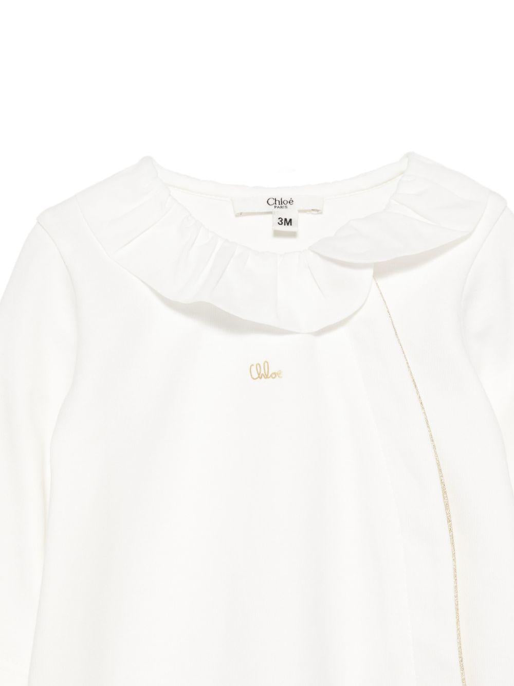 Tutina bianca per neonata C20926 117 Chloe 