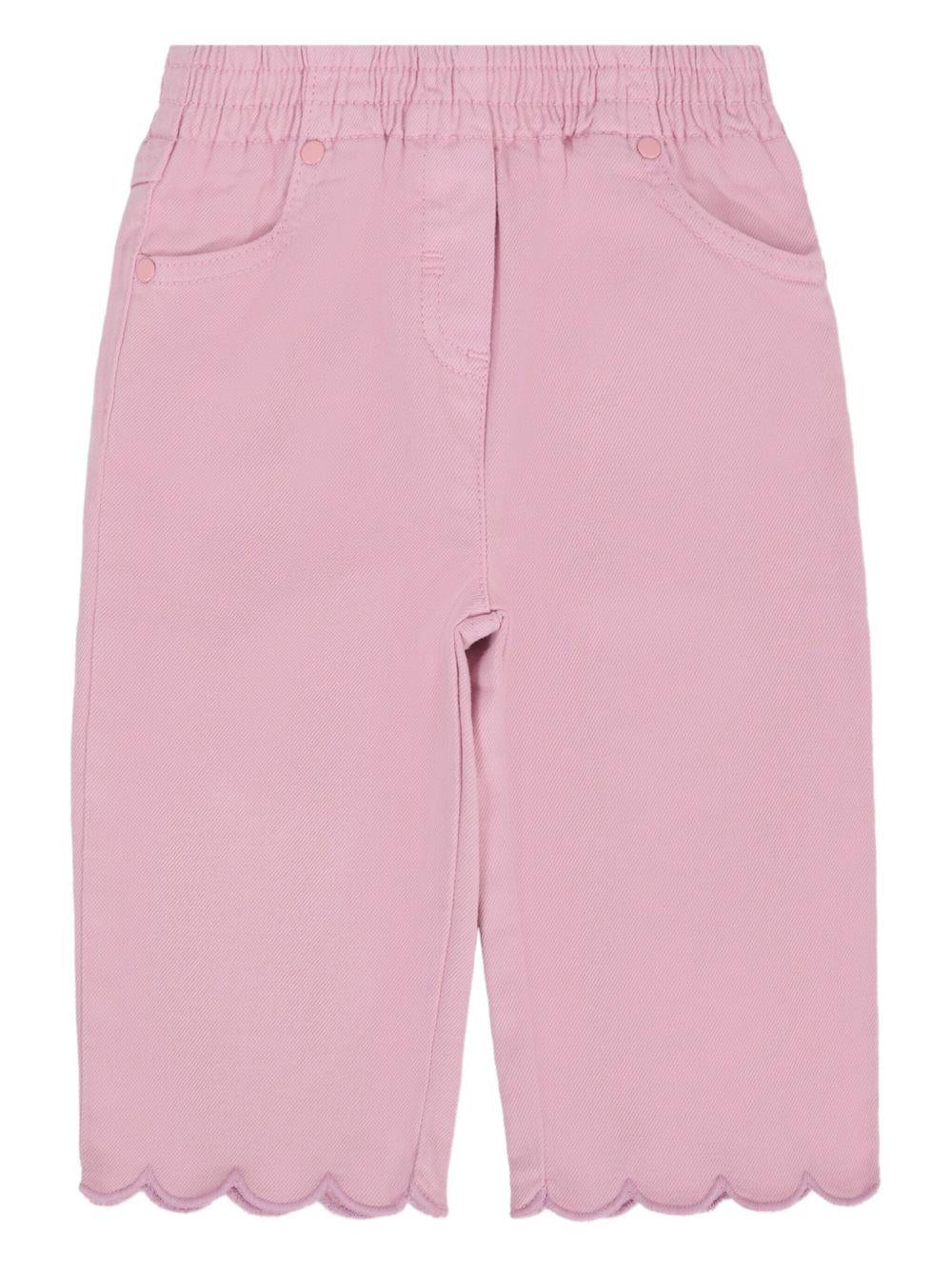 Pantalone rosa per neonata TX6110Z0156 568 Stella McCartney Kids 