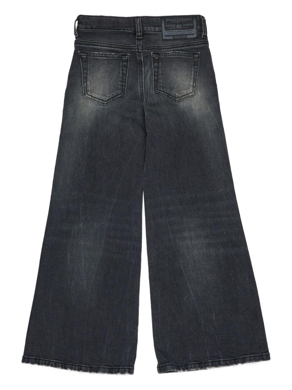 Jeans grigio scuro per bambina J00816KXBQN K02 Diesel Kids 