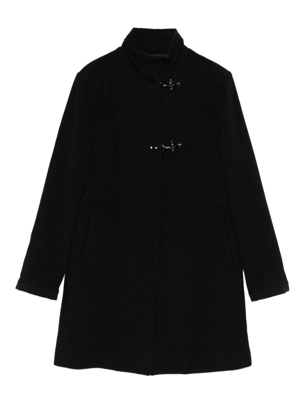 Cappotto nero per bambina FX2A30E0226 930 Fay Kids 