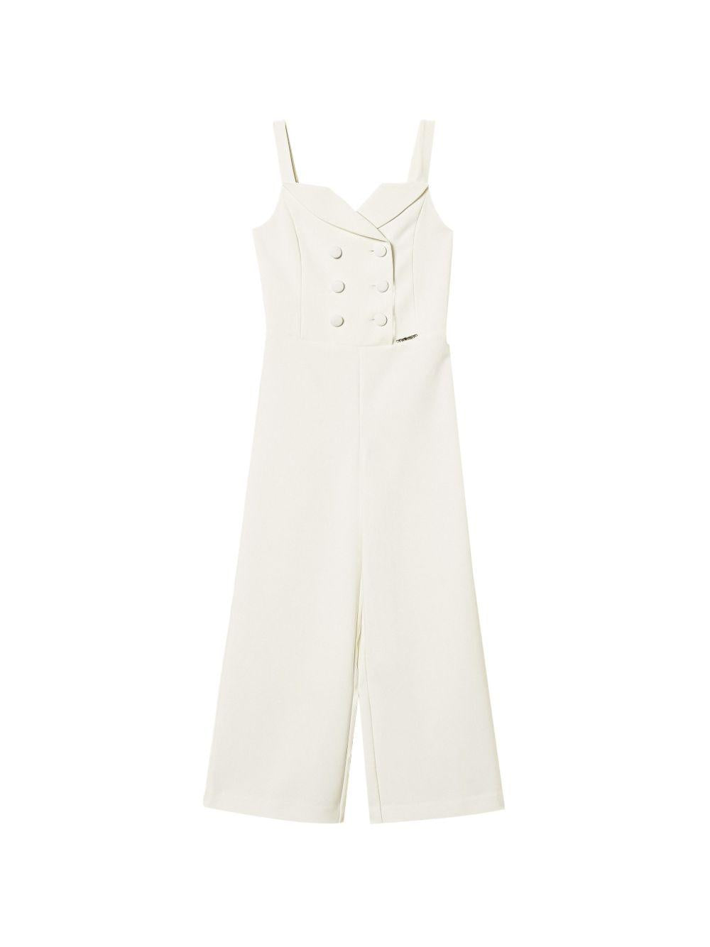 Tuta bianca per bambina 261GJ2Q50 00526 Twin Set 