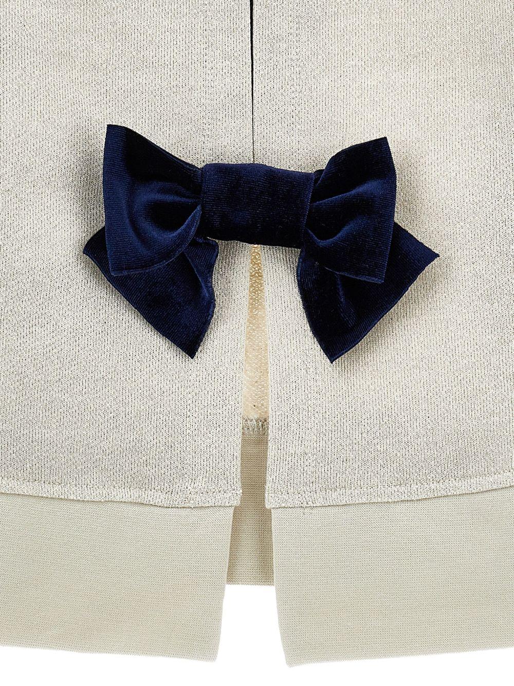 Felpa beige per bambina 19F6036028 0029 Monnalisa Kids 