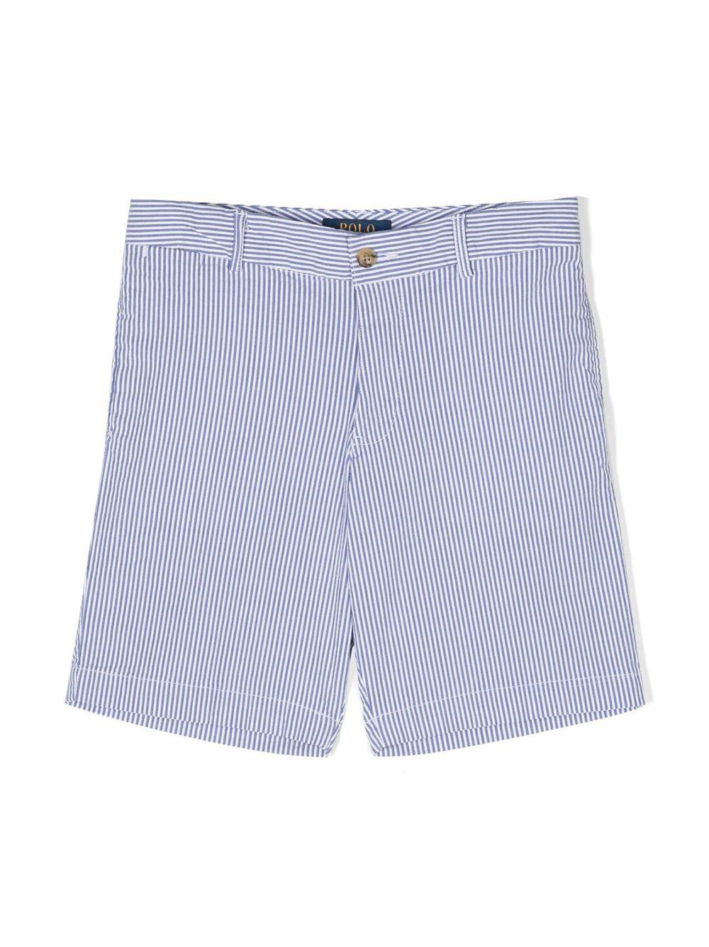 Bermuda blu/bianco per bambino 322901548 001 Ralph Lauren Kids 