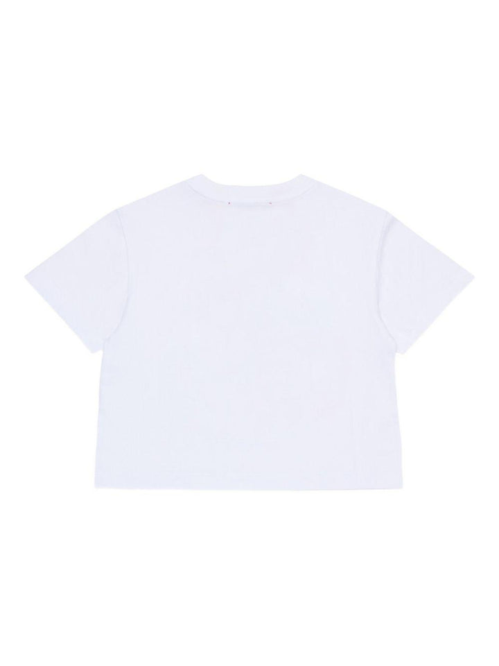 T-shirt bianco per bambina MX0287MX057 MX100 Max&co Kids 