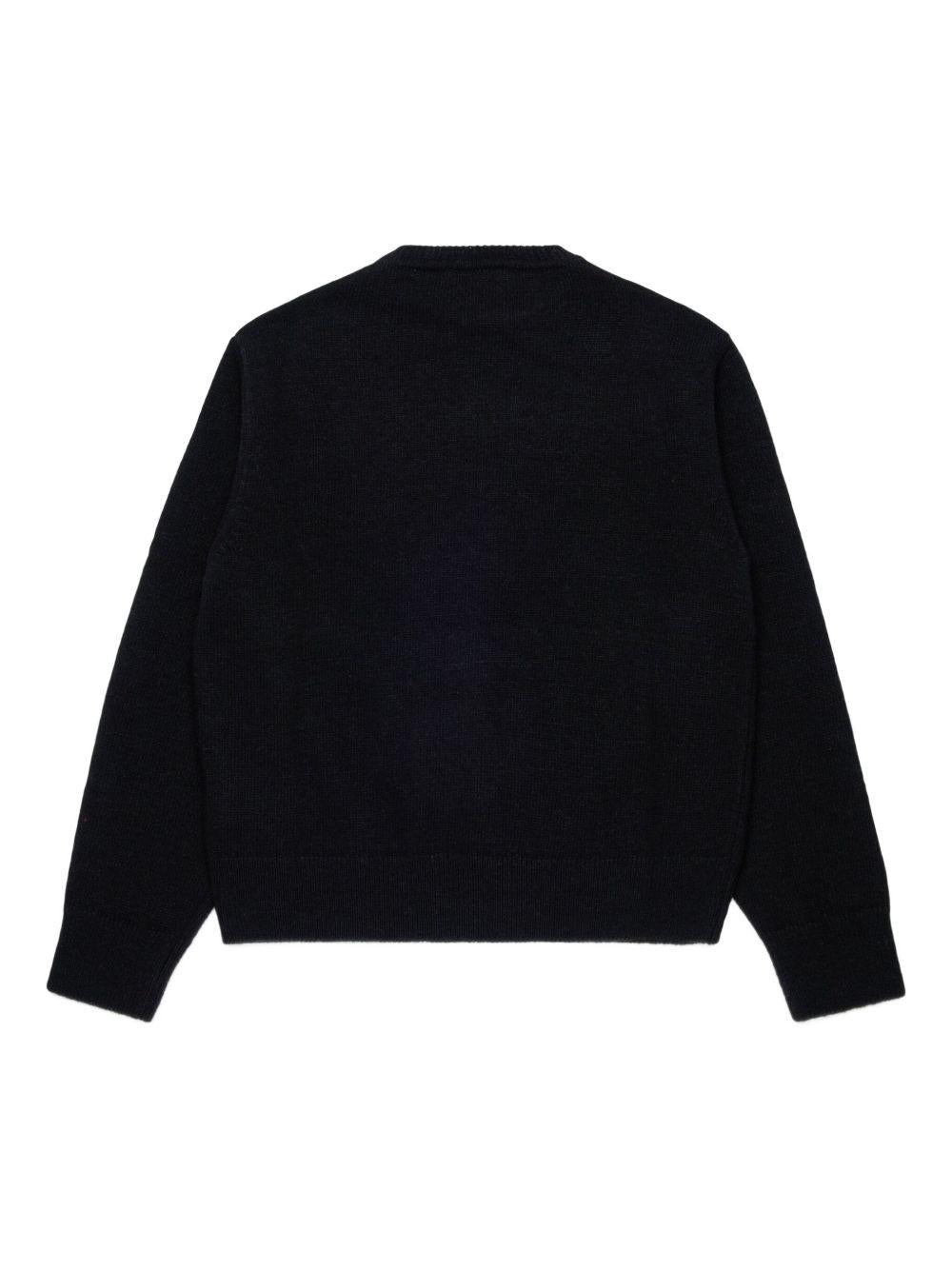 Maglione nero per bambino