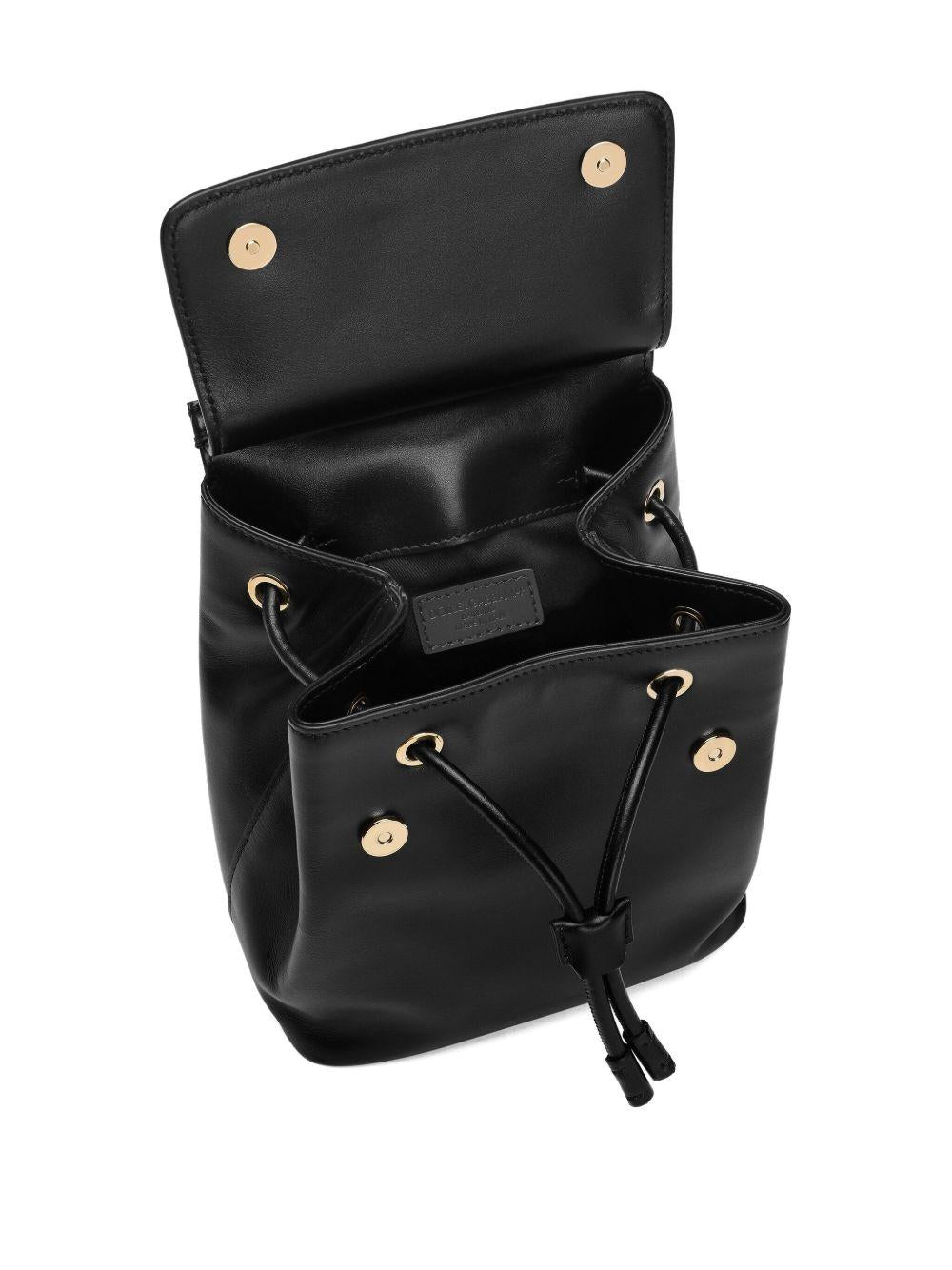 Zaino nero per bambina EB0264A1065 80999 Dolce & Gabbana Kids 