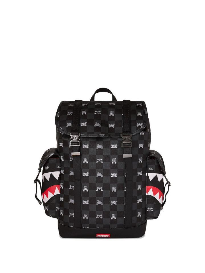 Zaino nero/grigio per bambino 910B8909 NSZ Sprayground Kid 