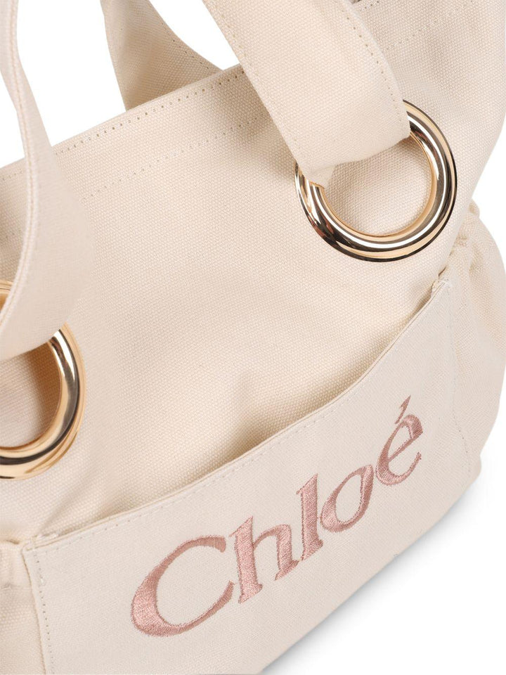 Borsa ecru per bambina C20872 148 Chloe 