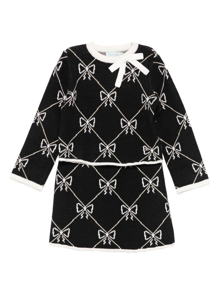 Completo nero per bambina 5538 008 Abel & Lula 