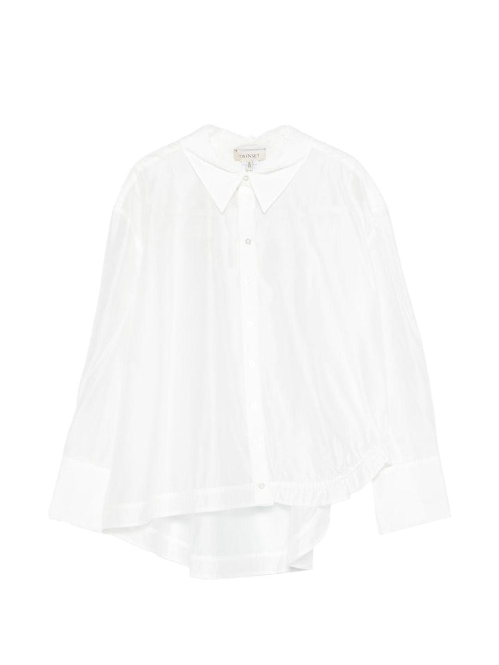 Camicia bianca per bambina 261GJ2111 00526 Twin Set 