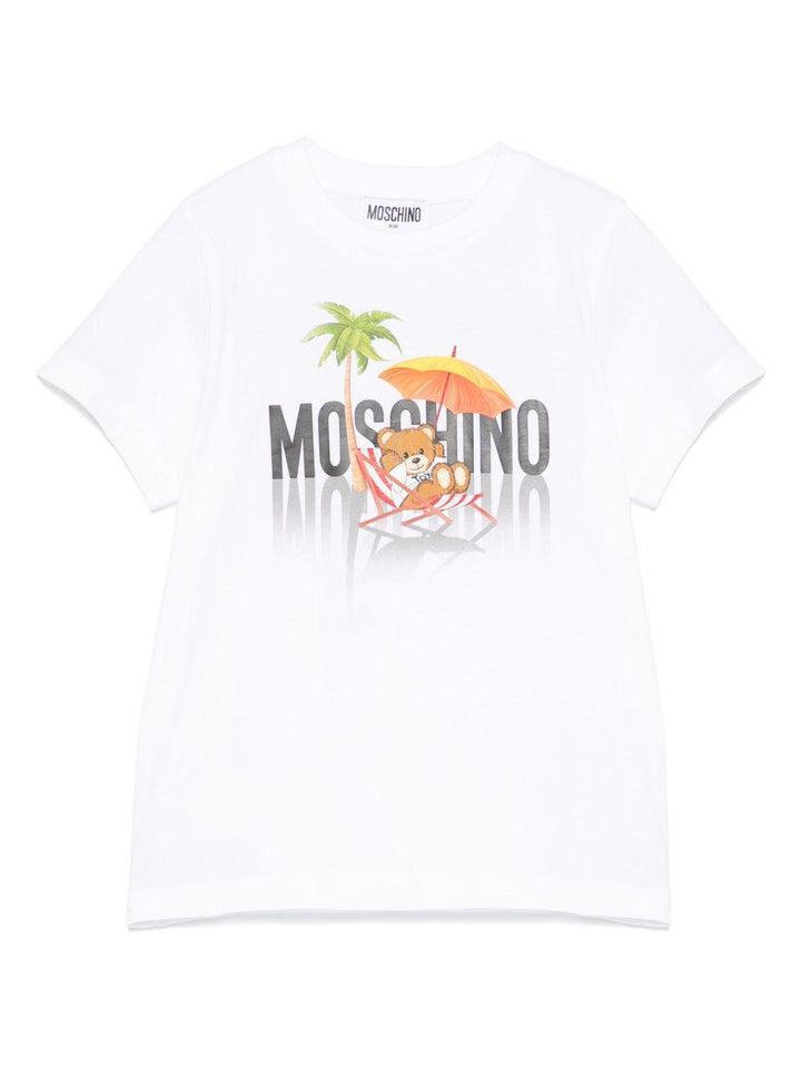 T-shirt bianca per bambino