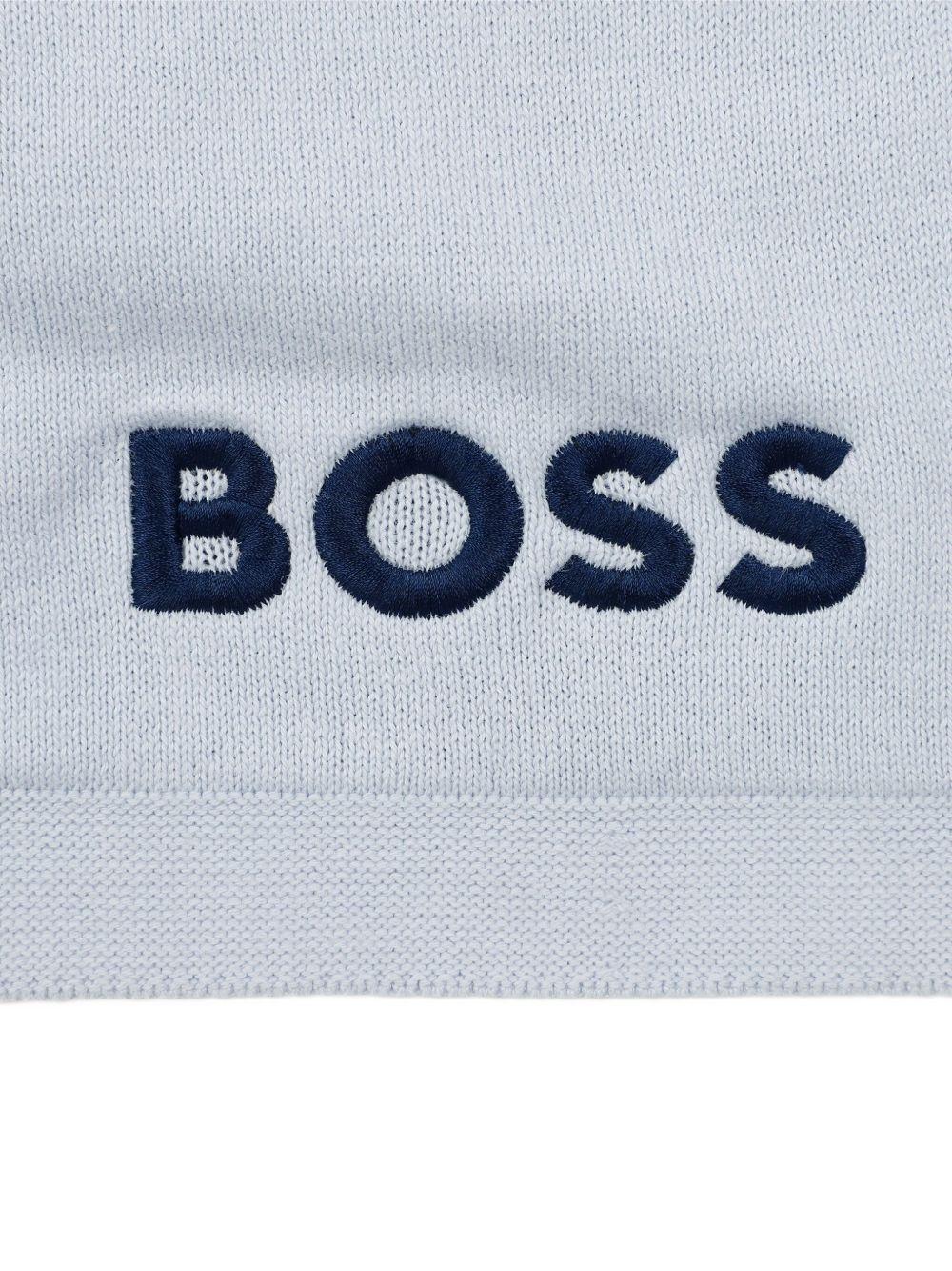 Coperta blu celo/marine per neonato J52600 771 Boss Kids 