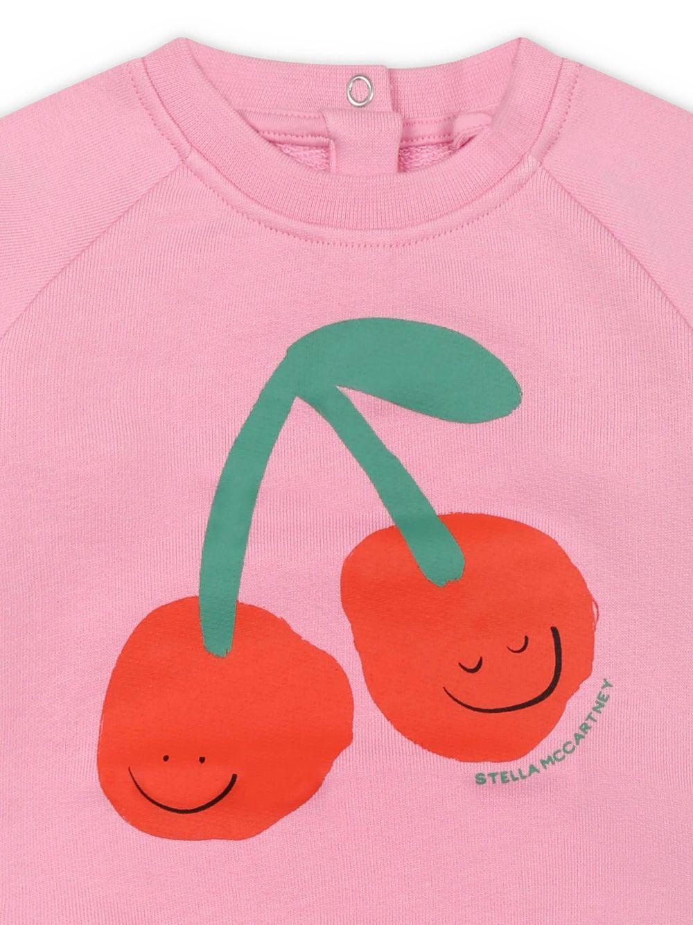 Felpa rosa bubblegum per neonata