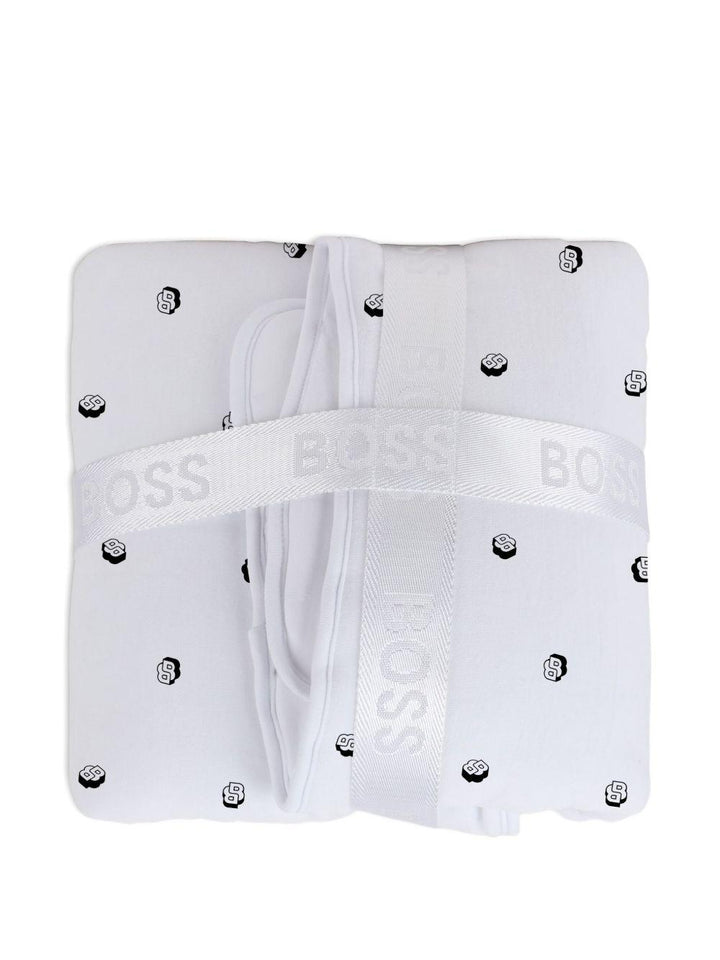 Coperta bianca per neonato J52601 10P Boss Kids 